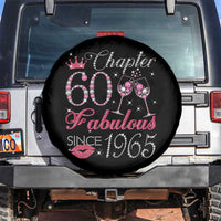 Chapter 60 Fabulous Spare Tire Cover Sparkle Since 1965 60Th Birthday Gift For Women