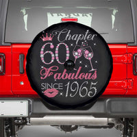 Chapter 60 Fabulous Spare Tire Cover Sparkle Since 1965 60Th Birthday Gift For Women