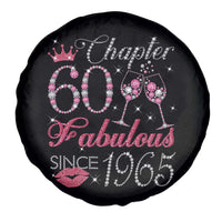 Chapter 60 Fabulous Spare Tire Cover Sparkle Since 1965 60Th Birthday Gift For Women
