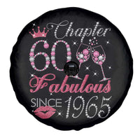 Chapter 60 Fabulous Spare Tire Cover Sparkle Since 1965 60Th Birthday Gift For Women