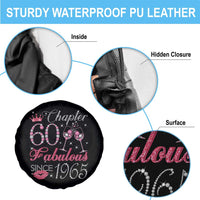 Chapter 60 Fabulous Spare Tire Cover Sparkle Since 1965 60Th Birthday Gift For Women
