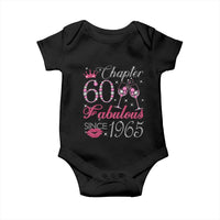 Chapter 60 Fabulous Baby Onesie Sparkle Since 1965 60Th Birthday Gift For Women