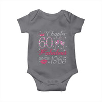 Chapter 60 Fabulous Baby Onesie Sparkle Since 1965 60Th Birthday Gift For Women