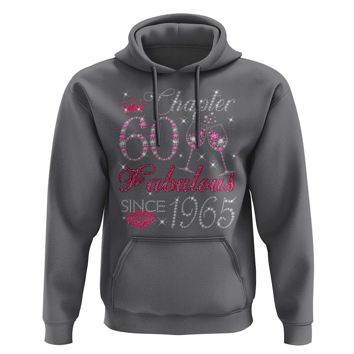 Chapter 60 Fabulous Hoodie Sparkle Since 1965 60Th Birthday Gift For Women