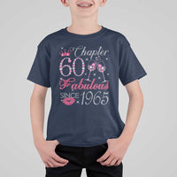 Chapter 60 Fabulous T Shirt For Kid Sparkle Since 1965 60Th Birthday Gift For Women