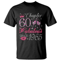 Chapter 60 Fabulous T Shirt Sparkle Since 1965 60Th Birthday Gift For Women