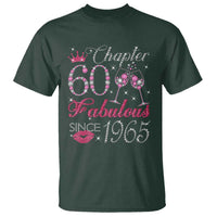 Chapter 60 Fabulous T Shirt Sparkle Since 1965 60Th Birthday Gift For Women