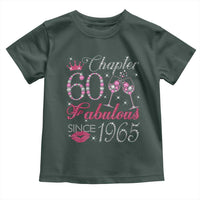 Chapter 60 Fabulous Toddler T Shirt Sparkle Since 1965 60Th Birthday Gift For Women