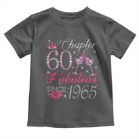 Chapter 60 Fabulous Toddler T Shirt Sparkle Since 1965 60Th Birthday Gift For Women