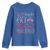 Chapter 60 Fabulous Youth Sweatshirt Sparkle Since 1965 60Th Birthday Gift For Women