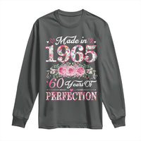 Happy 60th Birthday Floral Sweatshirt Made In 1965 60 Years of Perfection TS02