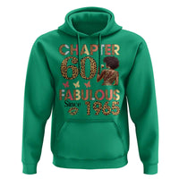 Chapter 60 Fabulous Leopard Hoodie Since 1965 60Th Birthday Gift For Women