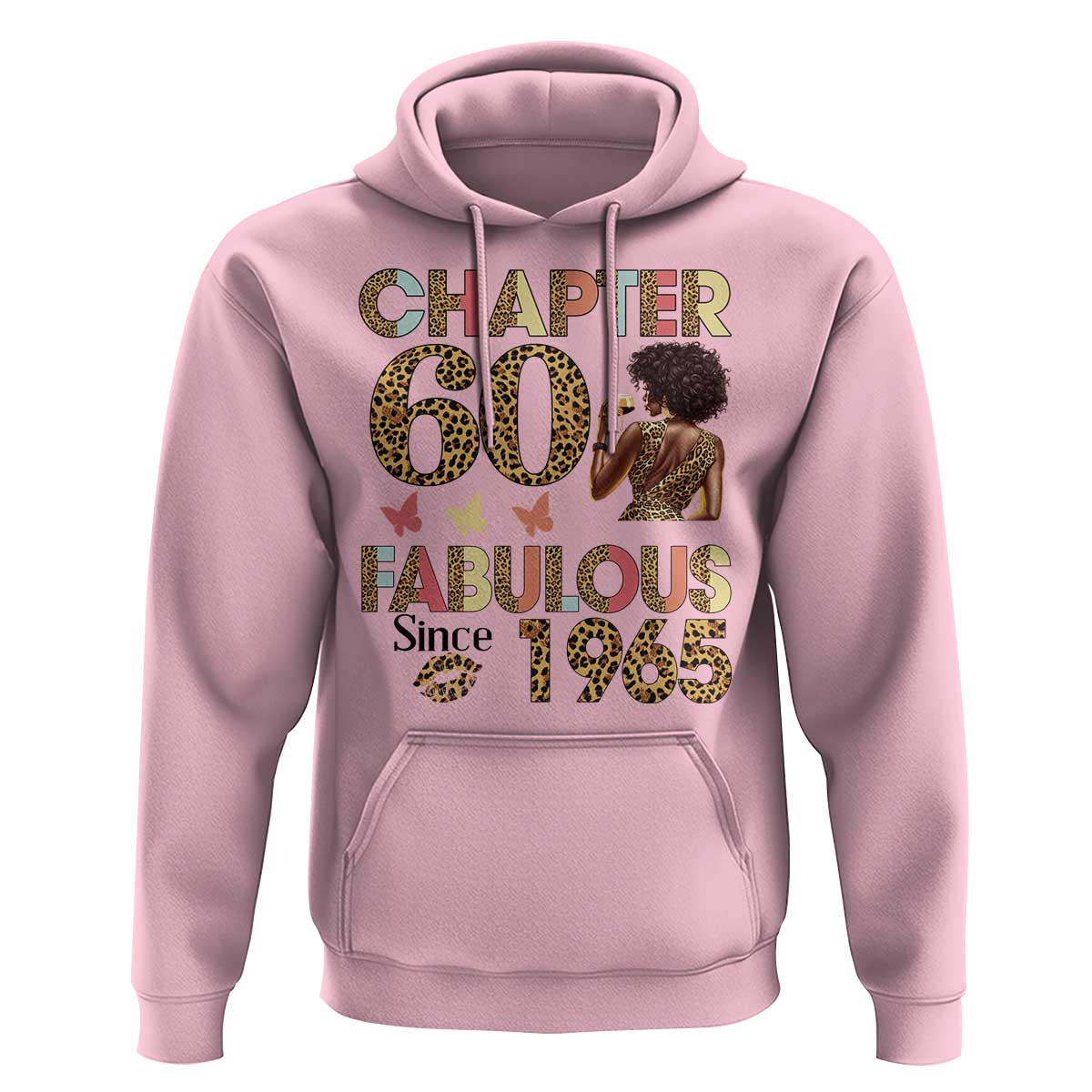 Chapter 60 Fabulous Leopard Hoodie Since 1965 60Th Birthday Gift For Women