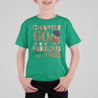 Chapter 60 Fabulous Leopard T Shirt For Kid Since 1965 60Th Birthday Gift For Women