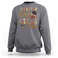 Chapter 60 Fabulous Leopard Sweatshirt Since 1965 60Th Birthday Gift For Women