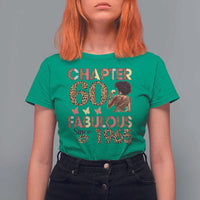 Chapter 60 Fabulous Leopard T Shirt For Women Since 1965 60Th Birthday Gift For Women