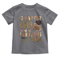 Chapter 60 Fabulous Leopard Toddler T Shirt Since 1965 60Th Birthday Gift For Women