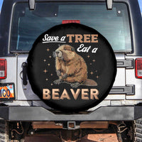 Funny Beaver Spare Tire Cover Save A Tree Eat A Beaver