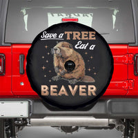 Funny Beaver Spare Tire Cover Save A Tree Eat A Beaver