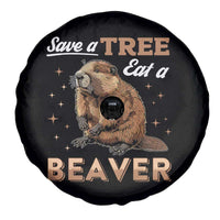 Funny Beaver Spare Tire Cover Save A Tree Eat A Beaver