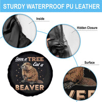 Funny Beaver Spare Tire Cover Save A Tree Eat A Beaver