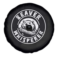 Beaver Whisperer Spare Tire Cover Funny Wildlife Lover Nature Humor