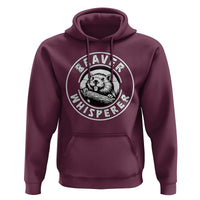 Beaver Whisperer Hoodie Funny Wildlife Lover Nature Humor