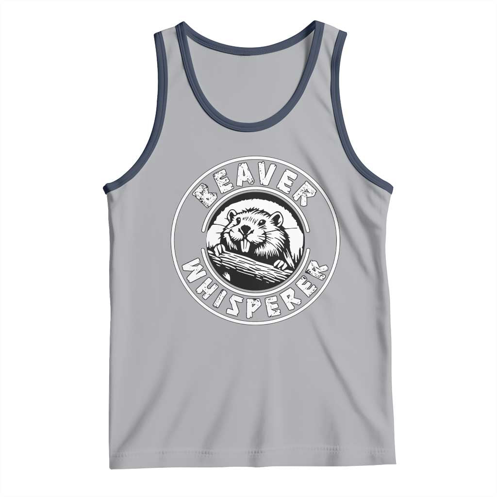 Beaver Whisperer Tank Top Funny Wildlife Lover Nature Humor