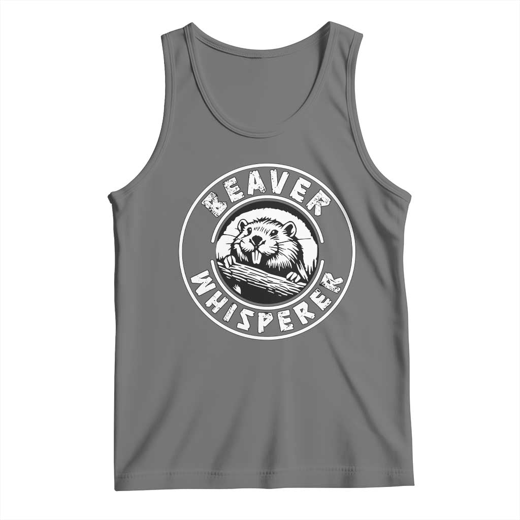 Beaver Whisperer Tank Top Funny Wildlife Lover Nature Humor