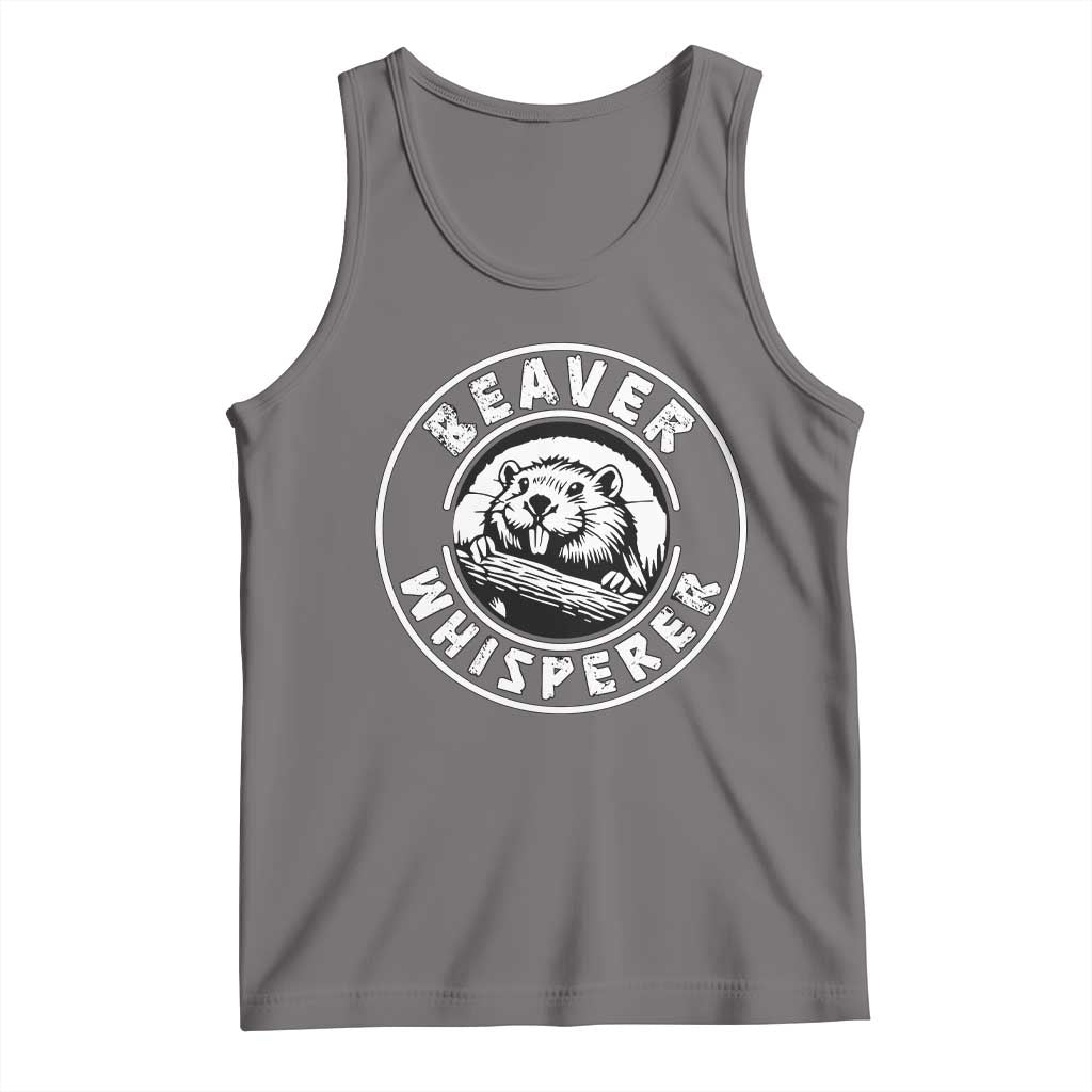 Beaver Whisperer Tank Top Funny Wildlife Lover Nature Humor