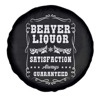 Funny Beaver Liquor Spare Tire Cover Adult Drinking Humor Pun Vintage