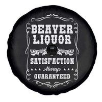 Funny Beaver Liquor Spare Tire Cover Adult Drinking Humor Pun Vintage