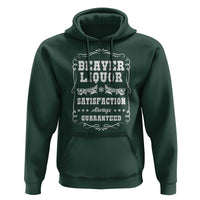 Funny Beaver Liquor Hoodie Adult Drinking Humor Pun Vintage