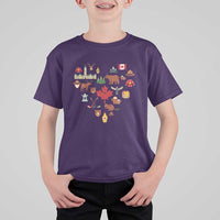Canada Pride T Shirt For Kid Canadian Flag Maple Leaf