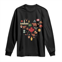 Canada Pride Long Sleeve Shirt Canadian Flag Maple Leaf