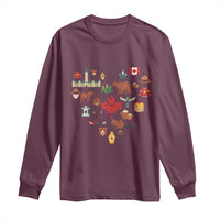 Canada Pride Long Sleeve Shirt Canadian Flag Maple Leaf