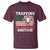 Trapping American Heritage T Shirt Patriotic Trap Hunting Trapper