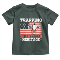 Trapping American Heritage Toddler T Shirt Patriotic Trap Hunting Trapper