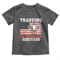 Trapping American Heritage Toddler T Shirt Patriotic Trap Hunting Trapper