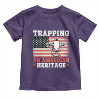 Trapping American Heritage Toddler T Shirt Patriotic Trap Hunting Trapper