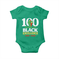 100 Years of Black Excellence 1926 2026 Baby Onesie Pan-African Raised Fist Pride Honoring Black History Legacy