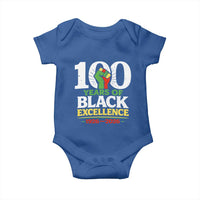 100 Years of Black Excellence 1926 2026 Baby Onesie Pan-African Raised Fist Pride Honoring Black History Legacy