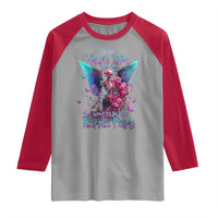 Gothic Skeleton Roses Raglan Shirt In My Next Life I Want To Be The Karma Fairy
