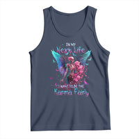 Gothic Skeleton Roses Tank Top In My Next Life I Want To Be The Karma Fairy