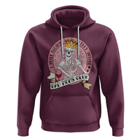 Skull Mom Hoodie I Wine Because They Whine Mother's Day Gifts - Wonder Print Shop
