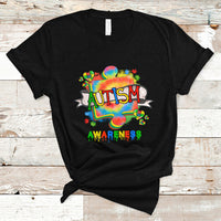 Be Kind Autism Awareness Puzzle Piece Support Autistic Autism T Shirt - Wonder Print Shop