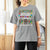 Autism Mom Who Never Gives Up Messy Bun Support Autistic Autism Awareness Month T Shirt For Women - Wonder Print Shop