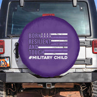 Military Child Born Resilient Tough Spare Tire Cover Month Of The Military Kids Army Soldier American Flag