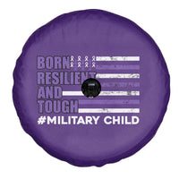 Military Child Born Resilient Tough Spare Tire Cover Month Of The Military Kids Army Soldier American Flag