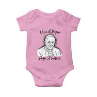 Viva il Papa Pope Francis Baby Onesie Thank You Papa Catholic Tribute